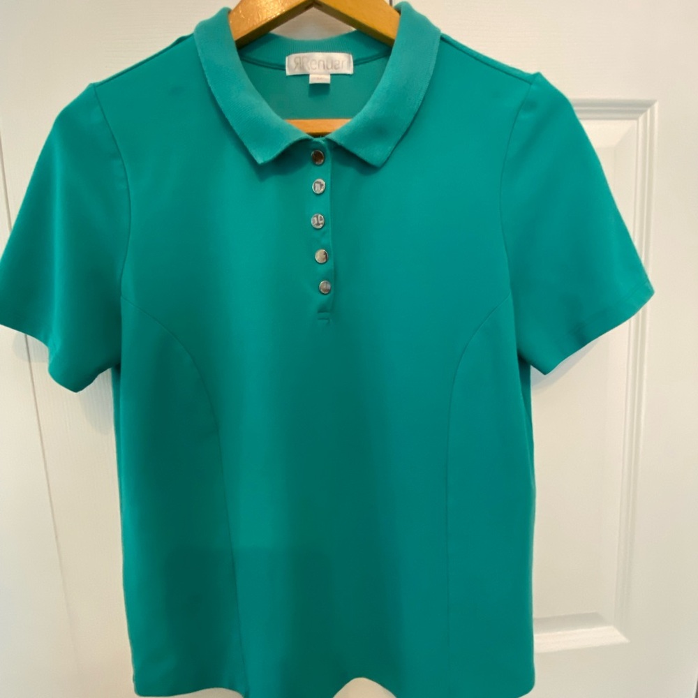 Renuar Teal Button Down Shirt